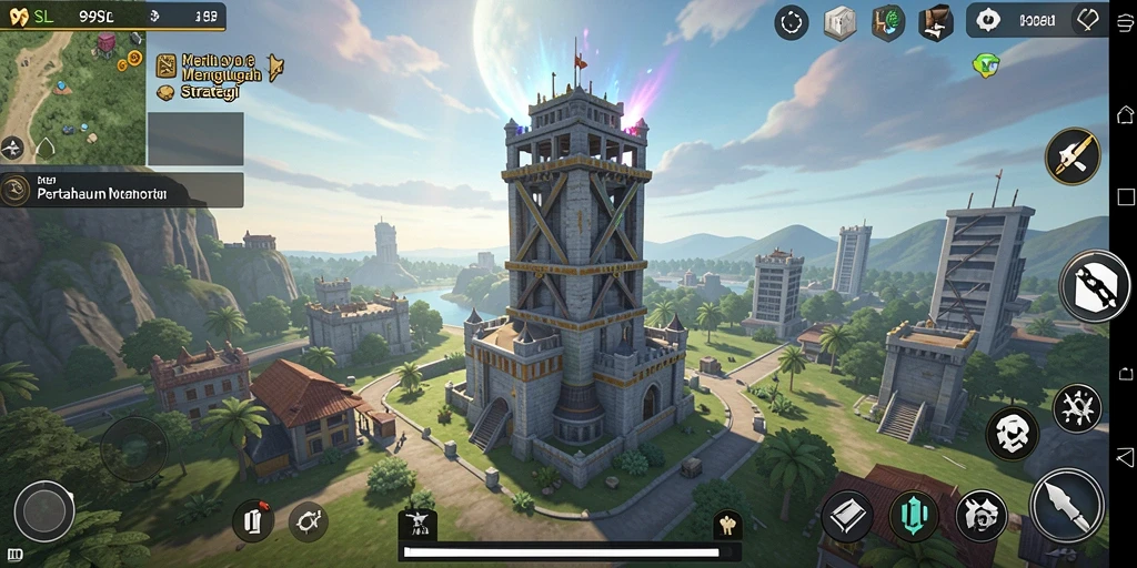 Gameplay menara pertahanan yang mendebarkan di 99SL.