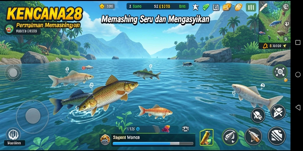 Tampilan gameplay KENCANA28 yang memukau dan realistis.