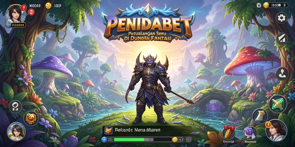 Tampilan gameplay seru di dunia petualangan penuh tantangan.