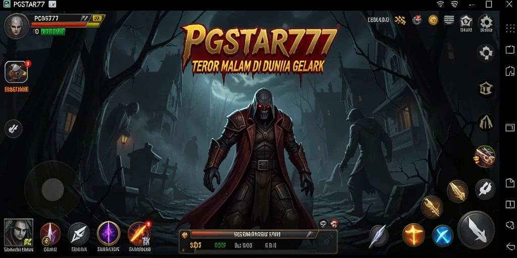 Screenshot PGSTAR777 menampilkan suasana menegangkan dan mencekam.