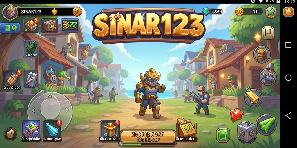 Tampilan gameplay SINAR123 dengan elemen Idle yang menarik.